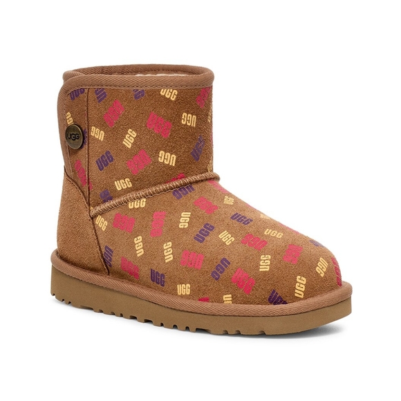 UGGJona Confetti Logo Suede Boot - Picture 1 of 8